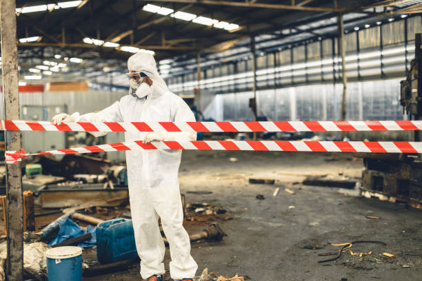 Professional Biohazard technician working in Georgetown, CT